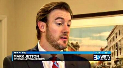 Attorney Mark Jetton appears on WBTV