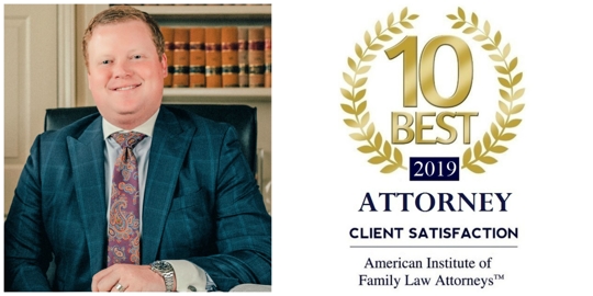 Eric S. Meredith has been named Top 10 Family Law Attorney for North Carolina by American Institute of Family Law Attorneys