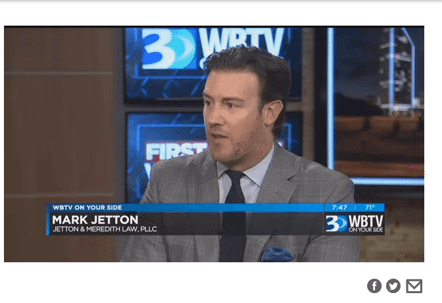 Mark Jetton Interviewed on WBTV