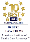 10 Best Law Firms Client Satisfaction Badge