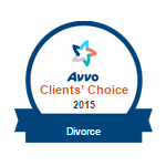 Avvo Clients' Choice Divorce Badge